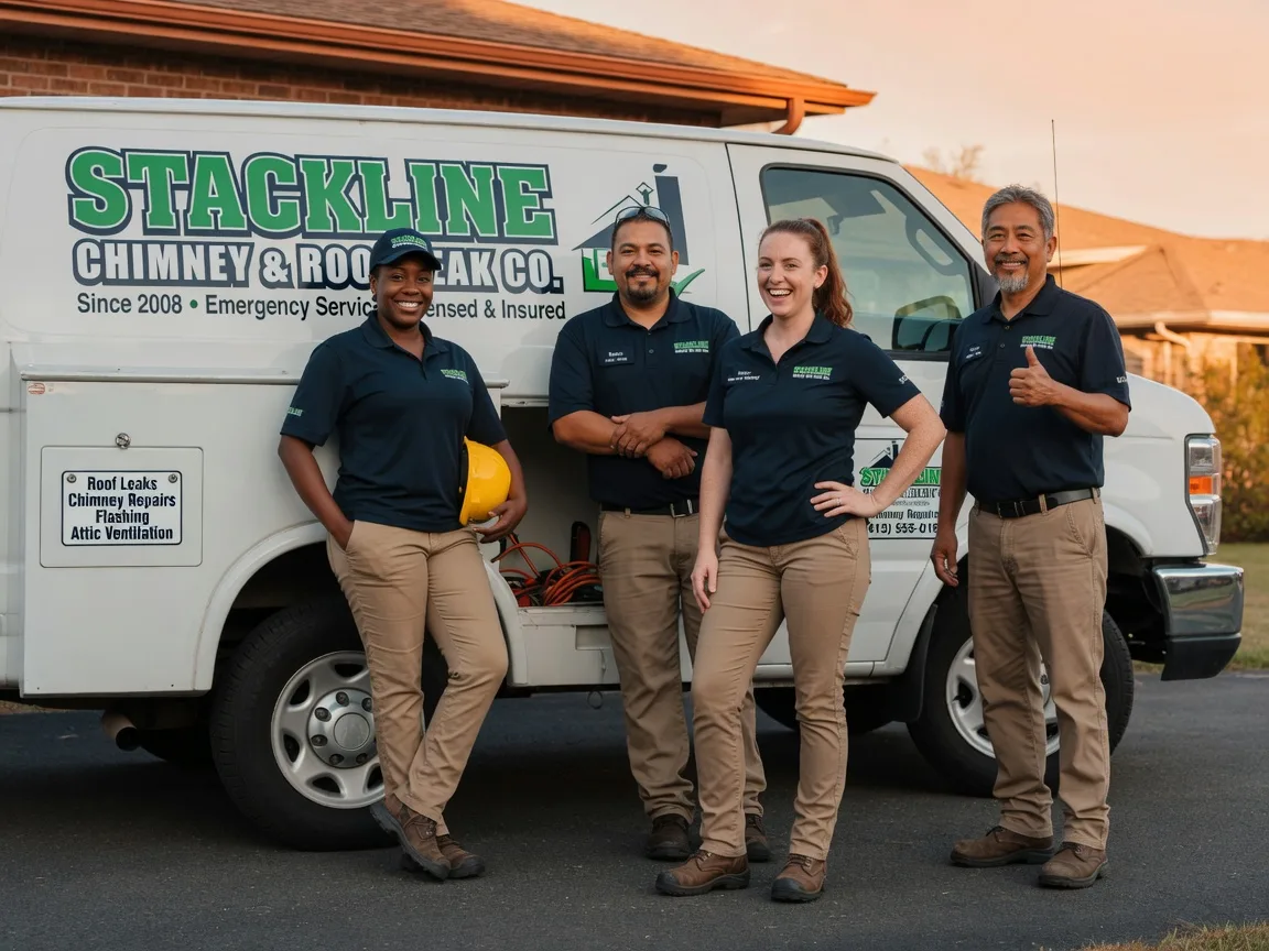 Chimney flashing repair company in Shoreham, VT